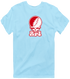 Rensselaer Polytechnic Institute Stealie Premium Unisex T-Shirt — Design: Rensselaer Polytechnic Institute — Light Blue
