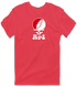 Rensselaer Polytechnic Institute Stealie Premium Unisex T-Shirt — Design: Rensselaer Polytechnic Institute — Heather Red