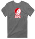 Rensselaer Polytechnic Institute Stealie Premium Unisex T-Shirt — Design: Rensselaer Polytechnic Institute — Charcoal