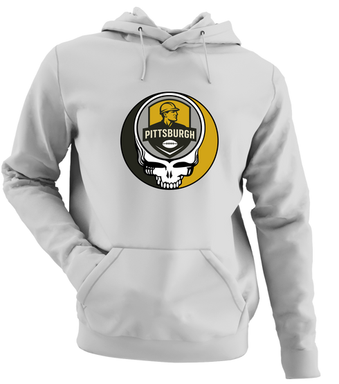 Pittsburgh Football - Premium Grateful Dead Hoodie - Sport Grey - 9