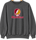 Rhode Island Stealie Premium Unisex Crewneck — Design: Rhode Island College — Dark Heather