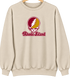 Rhode Island Stealie Premium Unisex Crewneck — Design: Rhode Island College — Sand