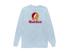 Rhode Island Stealie Premium Unisex Long-Sleeve — Design: Rhode Island College — Chambray