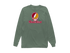 Rhode Island Stealie Premium Unisex Long-Sleeve — Design: Rhode Island College — Light Green