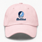 Rhode Island Stealie Premium Unisex Dad Hat — Design: Rhode Island University of — Pink