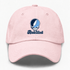 Rhode Island Stealie Premium Unisex Dad Hat — Design: Rhode Island University of — Pink