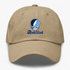 Rhode Island Stealie Premium Unisex Dad Hat — Design: Rhode Island University of — Khaki