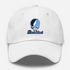 Rhode Island Stealie Premium Unisex Dad Hat — Design: Rhode Island University of — White