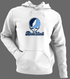 Rhode Island Stealie Premium Unisex Hoodie — Design: Rhode Island University of — White/Grey