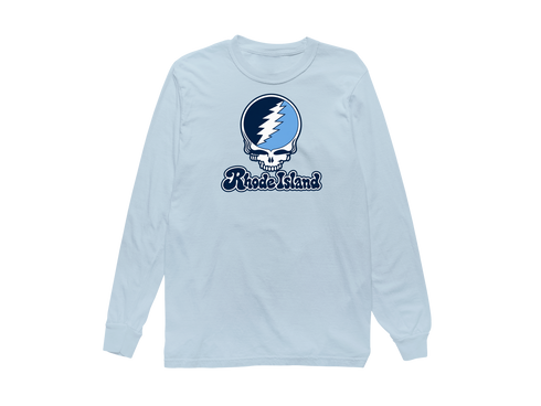 Rhode Island Stealie Premium Unisex Long-Sleeve — Design: Rhode Island University of — Chambray
