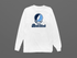 Rhode Island Stealie Premium Unisex Long-Sleeve — Design: Rhode Island University of — White