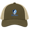Rhode Island Stealie Premium Unisex Trucker Cap — Design: Rhode Island University of — Moss/Khaki