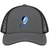 Rhode Island Stealie Premium Unisex Trucker Cap — Design: Rhode Island University of — Charcoal/Black