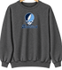 Rhode Island Stealie Premium Unisex Crewneck — Design: Rhode Island University of — Dark Heather
