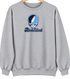 Rhode Island Stealie Premium Unisex Crewneck — Design: Rhode Island University of — Sport Grey