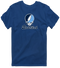 Rhode Island Stealie Premium Unisex T-Shirt — Design: Rhode Island University of — Navy
