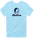 Rhode Island Stealie Premium Unisex T-Shirt — Design: Rhode Island University of — Light Blue