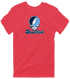 Rhode Island Stealie Premium Unisex T-Shirt — Design: Rhode Island University of — Heather Red
