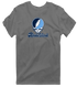 Rhode Island Stealie Premium Unisex T-Shirt — Design: Rhode Island University of — Charcoal