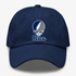 Rice Stealie Premium Unisex Dad Hat — Design: Rice University — Navy