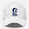 Rice Stealie Premium Unisex Dad Hat — Design: Rice University — White