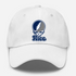 Rice Stealie Premium Unisex Dad Hat — Design: Rice University — White
