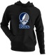 Rice Stealie Premium Unisex Hoodie — Design: Rice University — Black