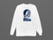 Rice Stealie Premium Unisex Long-Sleeve — Design: Rice University — White