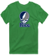 Rice Stealie Premium Unisex T-Shirt — Design: Rice University — Irish Green