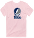 Rice Stealie Premium Unisex T-Shirt — Design: Rice University — Light Pink