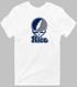 Rice Stealie Premium Unisex T-Shirt — Design: Rice University — White