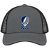Rice Stealie Premium Unisex Trucker Cap — Design: Rice University — Charcoal/Black