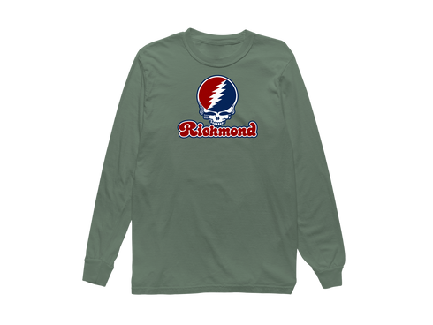 Richmond Stealie Premium Unisex Long-Sleeve — Design: Richmond University of — Light Green