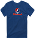 Richmond Stealie Premium Unisex T-Shirt — Design: Richmond University of — Navy