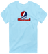 Richmond Stealie Premium Unisex T-Shirt — Design: Richmond University of — Light Blue