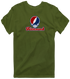 Richmond Stealie Premium Unisex T-Shirt — Design: Richmond University of — Military Green