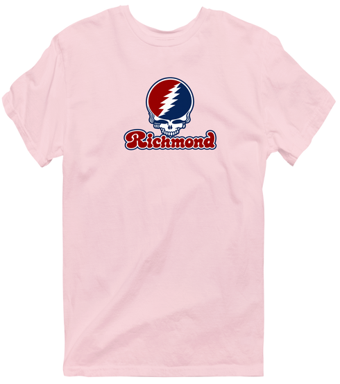 Richmond Stealie Premium Unisex T-Shirt — Design: Richmond University of — Light Pink