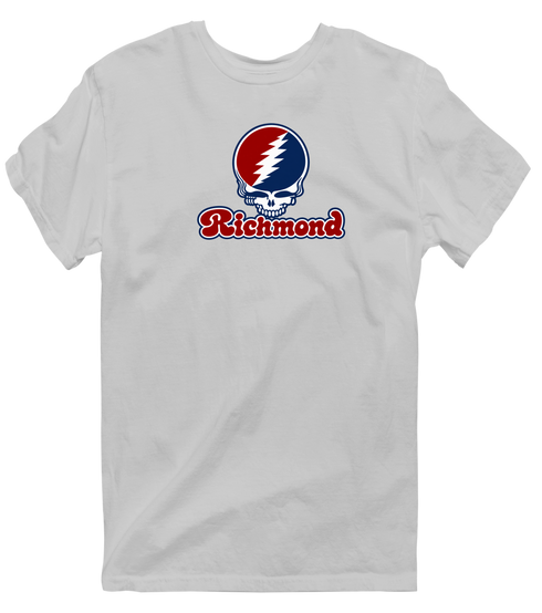 Richmond Stealie Premium Unisex T-Shirt — Design: Richmond University of — Sport Grey