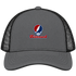 Richmond Stealie Premium Unisex Trucker Cap — Design: Richmond University of — Charcoal/Black