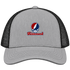 Richmond Stealie Premium Unisex Trucker Cap — Design: Richmond University of — Heather Grey/Black