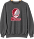Rider Stealie Premium Unisex Crewneck — Design: Rider University — Dark Heather
