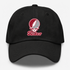 Rider Stealie Premium Unisex Dad Hat — Design: Rider University — Black