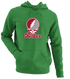 Rider Stealie Premium Unisex Hoodie — Design: Rider University — Irish Green