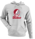 Rider Stealie Premium Unisex Hoodie — Design: Rider University — Sport Grey