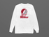 Rider Stealie Premium Unisex Long-Sleeve — Design: Rider University — White
