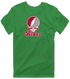 Rider Stealie Premium Unisex T-Shirt — Design: Rider University — Irish Green