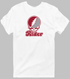 Rider Stealie Premium Unisex T-Shirt — Design: Rider University — White