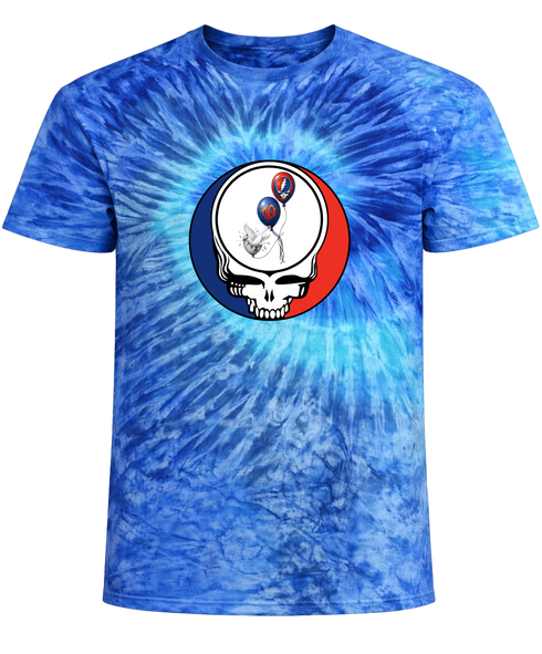 1673 - Custom Stealie Tie-Dye