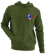 Australia FIFA World Cup - Premium Grateful Dead Left Chest Hoodie - Military Green - 7