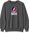 Robert Morris Stealie Premium Unisex Crewneck — Design: Robert Morris University — Dark Heather